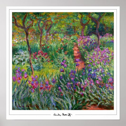 Claude Monet Zedign Affiche d'art #141-2 (Devant)