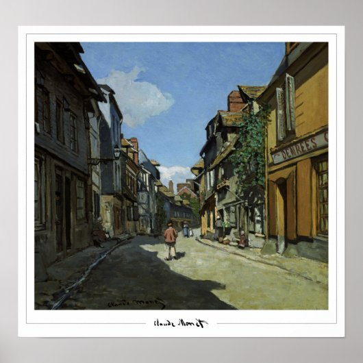 Claude Monet Zedign Affiche d'art #15 (Devant)
