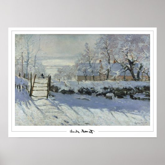 Claude Monet Zedign Affiche d'art #15-2 (Devant)