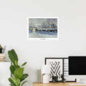 Claude Monet Zedign Affiche d'art #15-2 (Bureau à domicile)