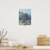 Claude Monet Zedign Affiche d'art #3 (Cuisine)