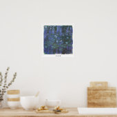 Claude Monet Zedign Affiche d'art #30 (Cuisine)
