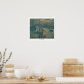 Claude Monet Zedign Affiche d'art #36-2 (Cuisine)
