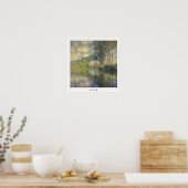 Claude Monet Zedign Affiche d'art #38 (Cuisine)