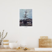 Claude Monet Zedign Affiche d'art #401-2 (Cuisine)