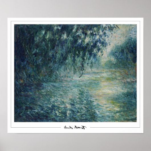 Claude Monet Zedign Affiche d'art #56 (Devant)