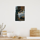 Claude Monet Zedign Affiche d'art #9-2 (Cuisine)