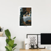 Claude Monet Zedign Affiche d'art #9-2 (Bureau à domicile)