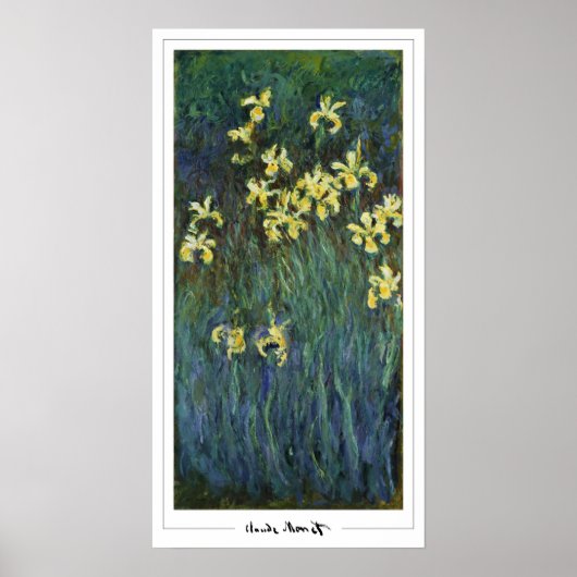 Claude Monet Zedign Art Affiche #12 (Devant)