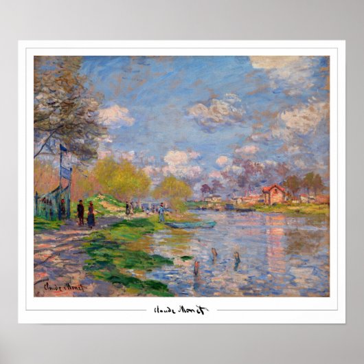 Claude Monet Zedign Art Affiche #48-2 (Devant)
