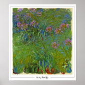Claude Monet Zedign Art Poster #158 (Voorkant)