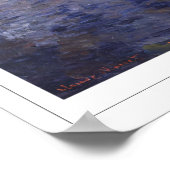 Claude Monet Zedign Art Poster #2 (Hoek)