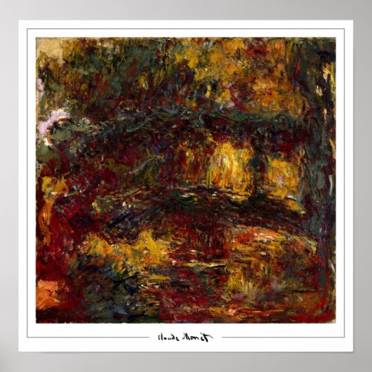 Claude Monet Zedign Art Poster #2-2 (Voorkant)