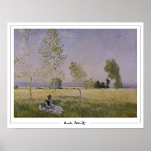 Claude Monet Zedign Art Poster #35