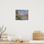 Claude Monet Zedign Art Poster #48-2 (Keuken)