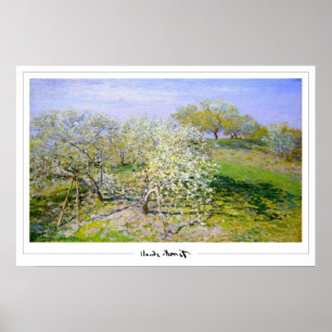 Claude Monet Zedign Art Poster #674