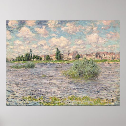 Claude Monet | Zine in Lavacourt Poster (Voorkant)