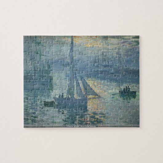 Claude Monet - Zonneopje bij de puzzel (Horizontaal)