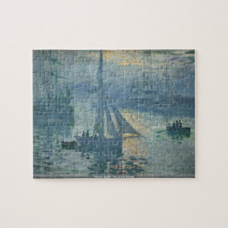 Claude Monet - Zonneopje bij de puzzel Legpuzzel