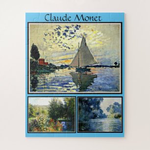 Claude Monet's beroemde schilderijen Legpuzzel