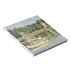 Claude Monets De brug van Argenteuil (1874) Notitieblok