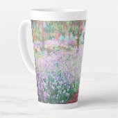 Claude Monet's Garden at Giverny Latte Mug (Angle gauche)