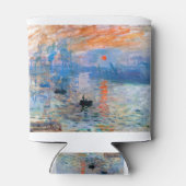 Claude Monet's Impression, Sunrise (1872) Blikjeskoeler (Achterkant)