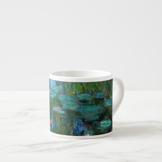 Claude Monet's Nymphéas Espresso Kop (Voorkant rechts)