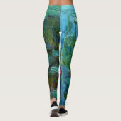 Claude Monet's Nymphéas Leggings (Achterkant)