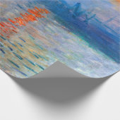 Claude Monet's Sunrise Cadeaupapier (Hoek)