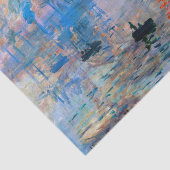 Claude Monet's Sunrise Tissuepapier (Detail)