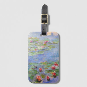 Claude Monet's Water Lilies Bagagelabel