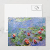 Claude Monet's Water Lilies Briefkaart (Voorkant / Achterkant)