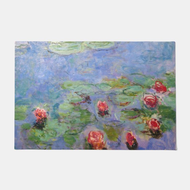 Claude Monet's Water Lilies Deurmat (Voorkant)