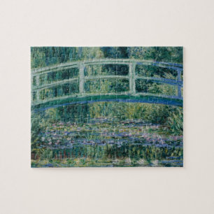 Claude Monet's Water Lilies en Japanse brug Legpuzzel