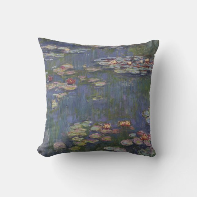 Claude Monet's Water Lilies Kussen (Voorkant)