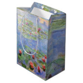 Claude Monet's Water Lilies Medium Cadeauzakje (Achterkant Gekanteld)