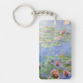 Claude Monet's Water Lilies Sleutelhanger (Voorkant)