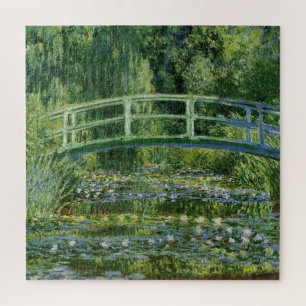 Claude Monet's waterlelies en Japanse brug Legpuzzel