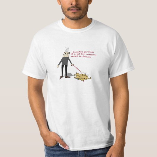 Claude Triste's Bad Day T-shirt (Voorkant)