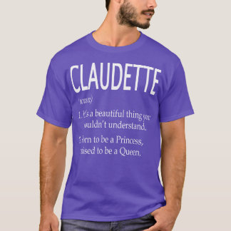 Claudette Naam Gift 153 T-shirt