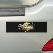 Claudia Black Online zwarte sticker (Op auto)