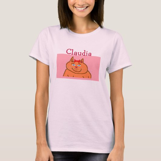 Claudia T-shirt (Voorkant)