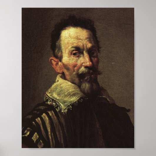 Claudio Monteverdi Poster (Voorkant)