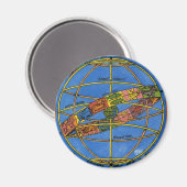 Claudius Ptolemaeus Astronoom,  hemels Magneet (Voorkant / Achterkant)