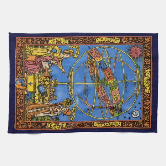 Claudius Ptolemaeus Astronoom, hemels Theedoek (Horizontaal)