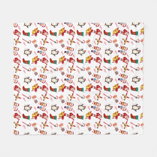 Claus douillets : Couverture à bascule de Noël (Devant (Horizontal))