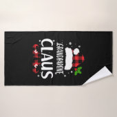 Claus grand-parent (Serviette de bain)