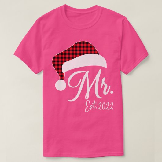 Claus & Mrs Claus Est T-shirt (Design voorkant)