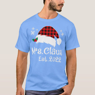 Claus & Mrs Claus Est T-shirt